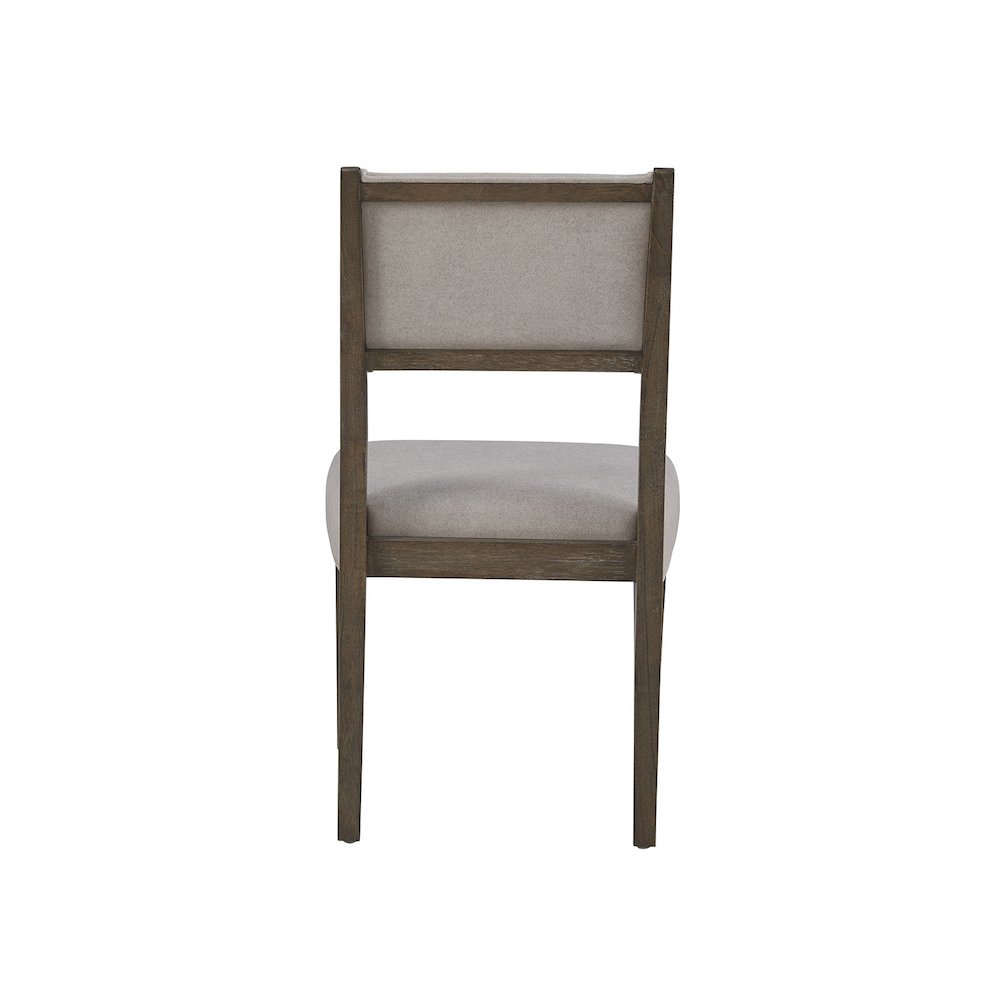Kavanaugh Weathered Kona Brown Upholstered Side Chair Two Pack
