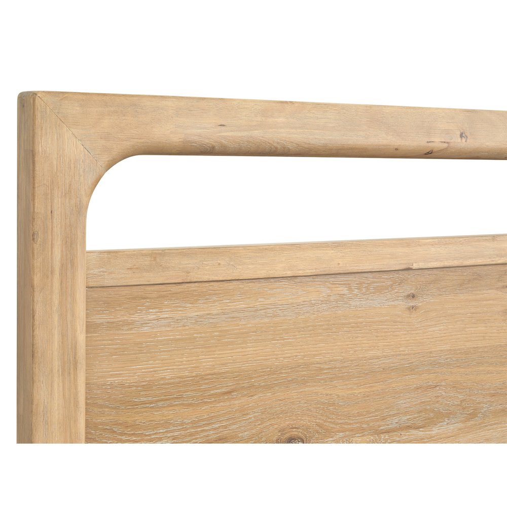 Somerset Butternut Queen Panel Bed