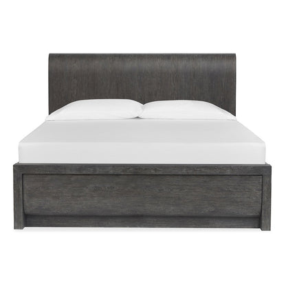 Kinsley Black Heron Queen Panel Bed