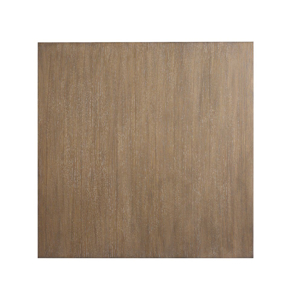 Lansbury Antique Wheat Square Cocktail Table With Casters