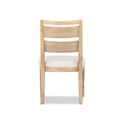 Somerset Butternut Upholstered Side Chair Two Pack