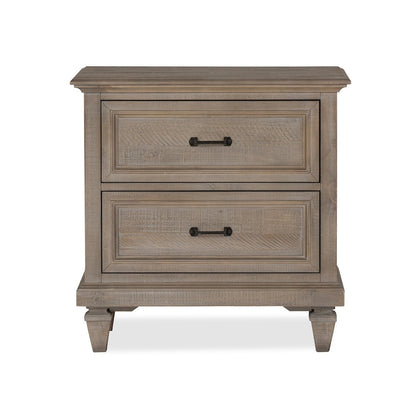 Lancaster Dovetail Grey Drawer Nightstand