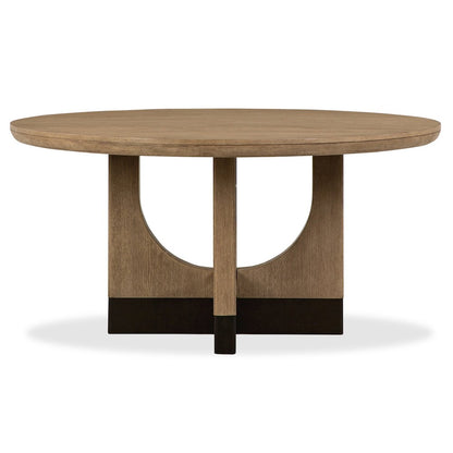 Tristan Swiss Coffee 60" Round Dining Table