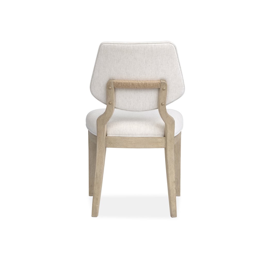 Sunset Cove Sanibel Brown Upholstered Side Chair Two Pack