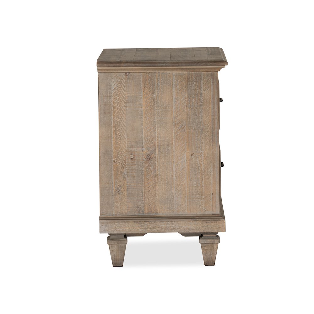 Lancaster Dovetail Grey Drawer Nightstand