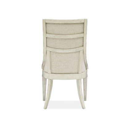 Newport Alabaster Upholstered Arm Chair Two Pack