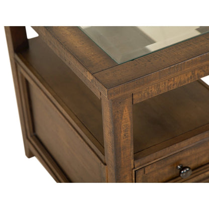 Bay Creek Toasted Nutmeg Chairside End Table