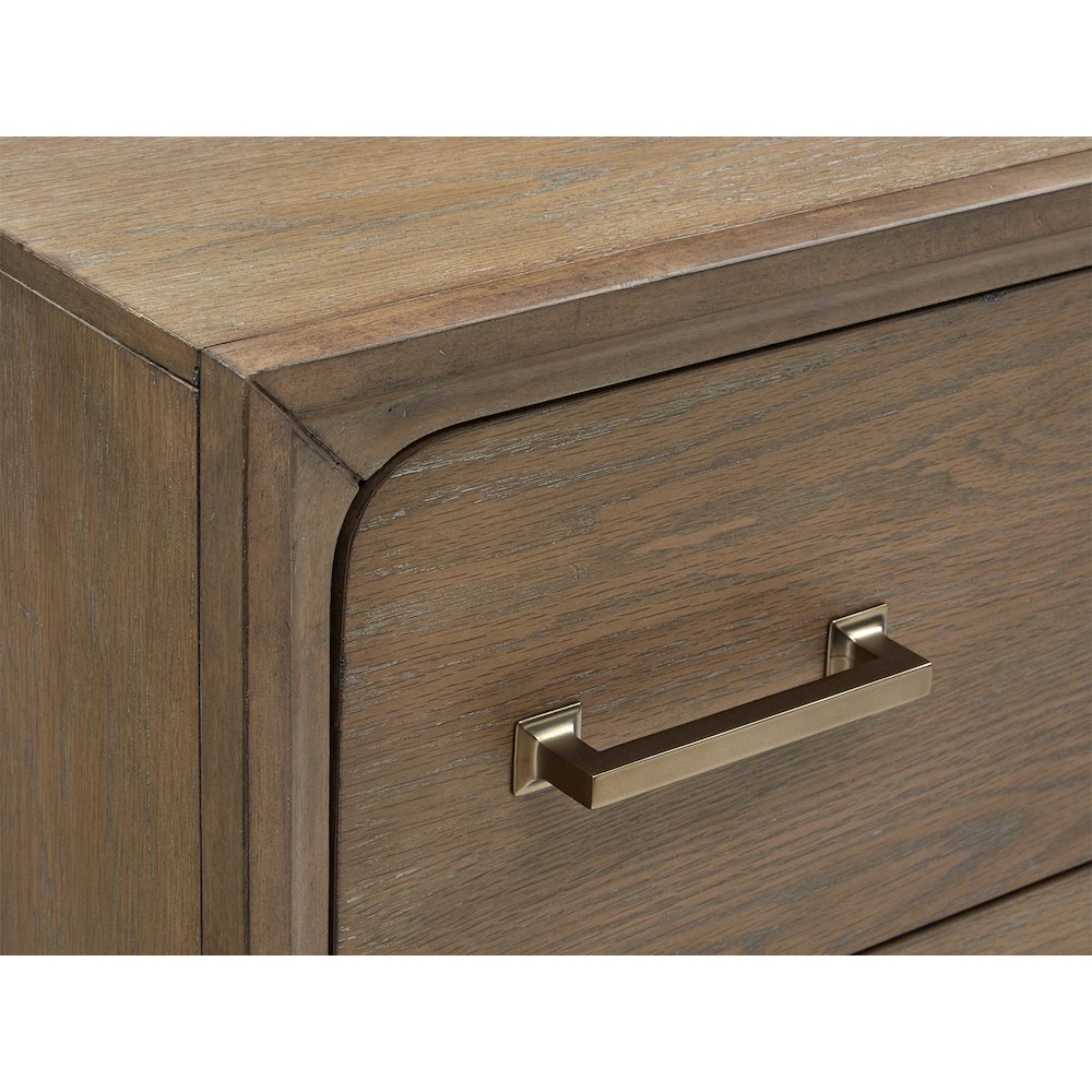 Lindon Belgian Wheat And Coffee Bean Double Drawer Dresser