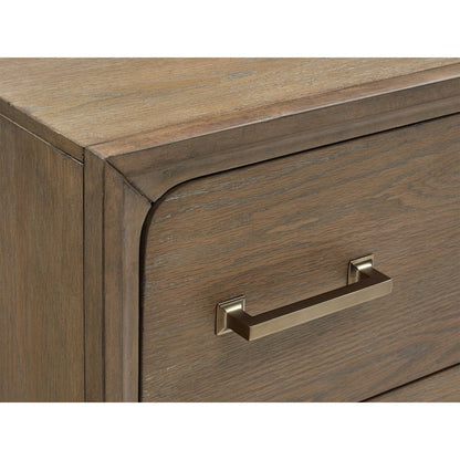 Lindon Belgian Wheat And Coffee Bean Double Drawer Dresser