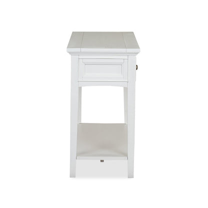 Heron Cove Chalk White Rectangular Sofa Table
