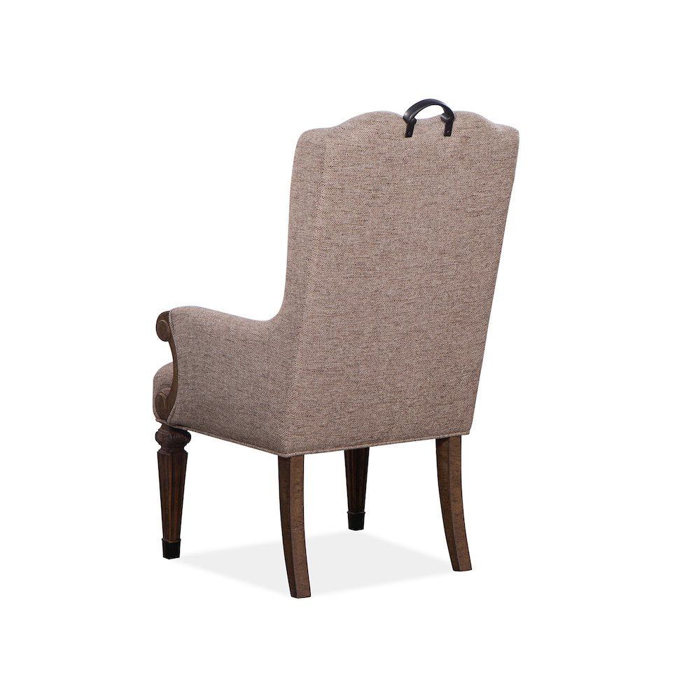 Durango Willadeene Brown Upholstered Host Chair Two Pack