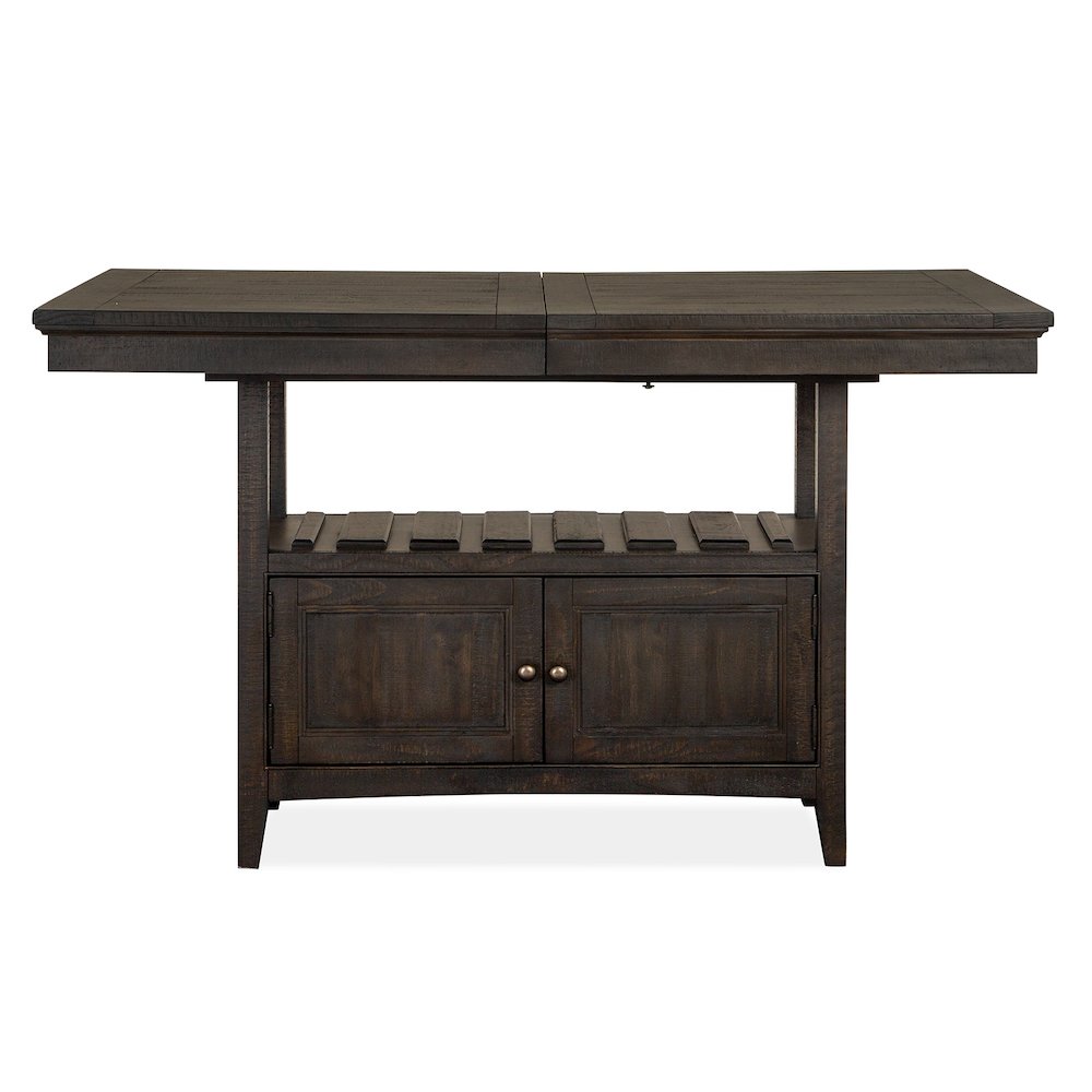 Westley Falls Graphite Extendable Counter Height Dining Table