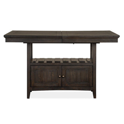 Westley Falls Graphite Extendable Counter Height Dining Table