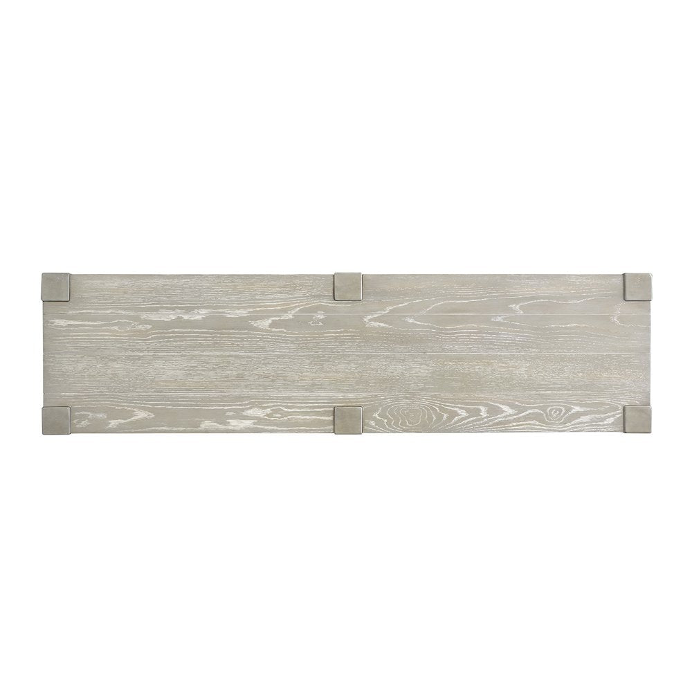 Burgess Calico Grey Rectangular Sofa Table