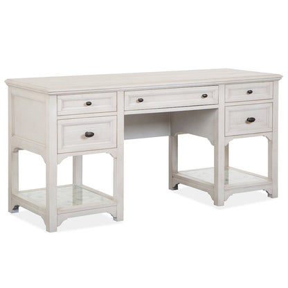 Bronwyn Alabaster Desk With Hutch