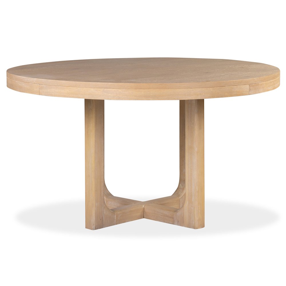 Somerset Butternut Round Dining Table