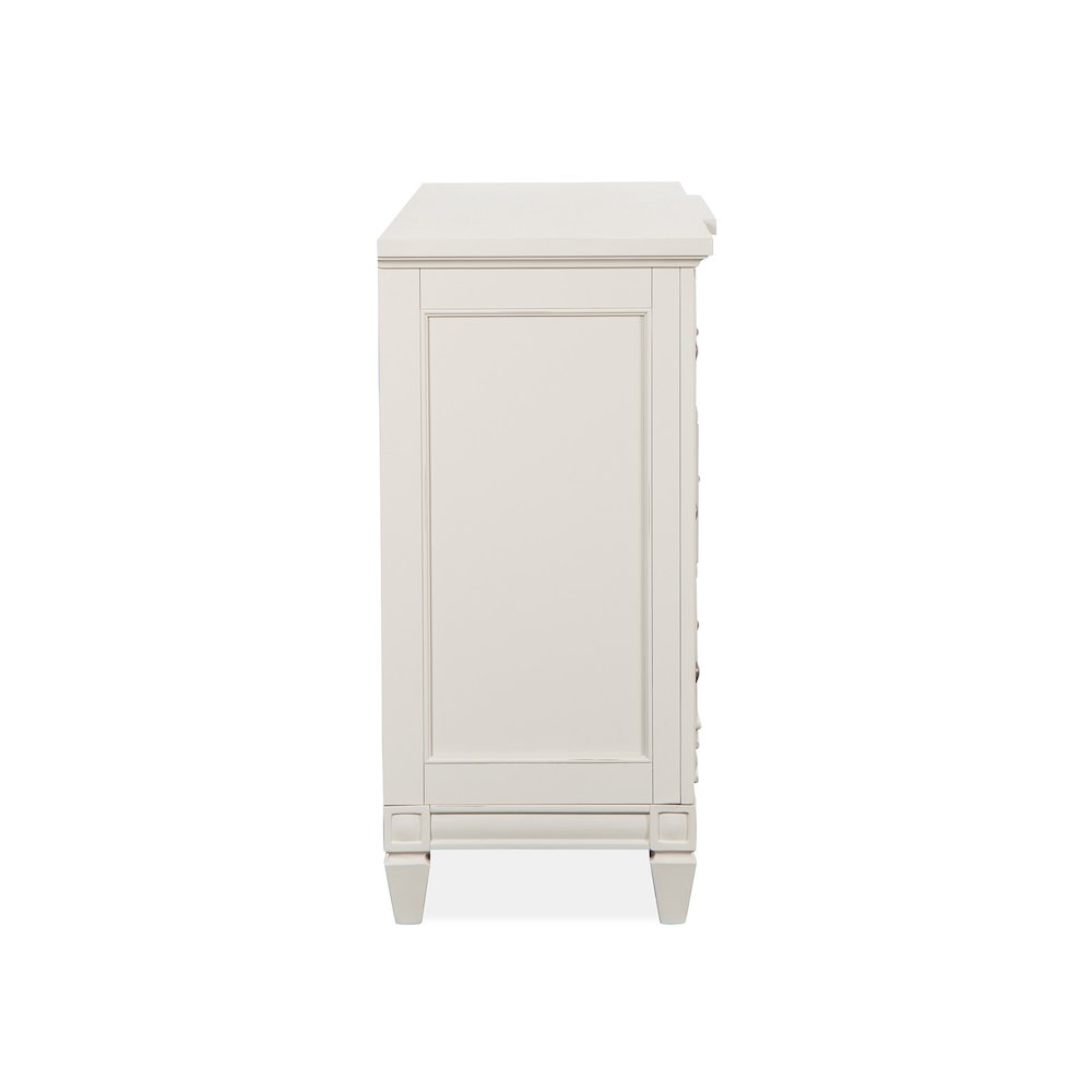 Willowbrook Egg Shell White With Slight Rub Through Drawer Dresser