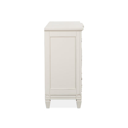 Willowbrook Egg Shell White With Slight Rub Through Drawer Dresser
