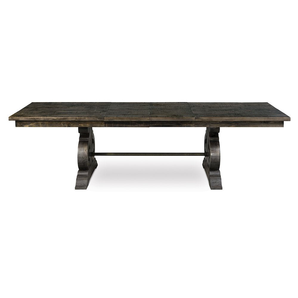 Bellamy Peppercorn Extendable Rectangular Dining Table
