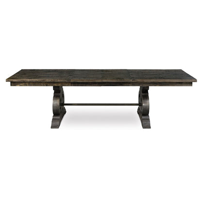 Bellamy Peppercorn Extendable Rectangular Dining Table