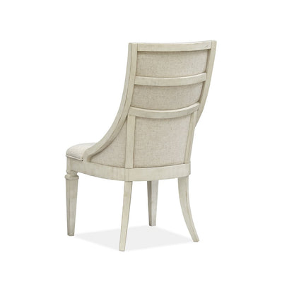 Newport Alabaster Upholstered Arm Chair Two Pack