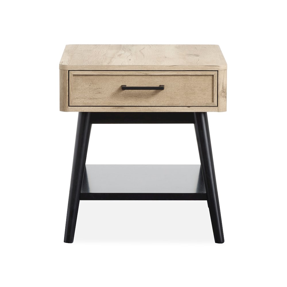 Fletcher Driftwood Rectangular End Table