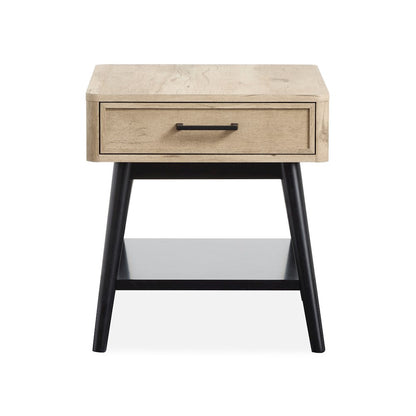 Fletcher Driftwood Rectangular End Table