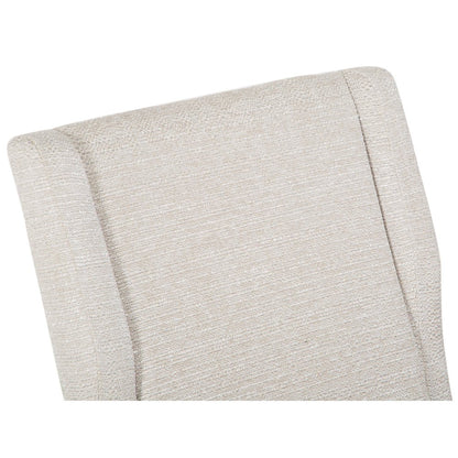 Lenox Acadia White Upholstered Host Chair Two Pack