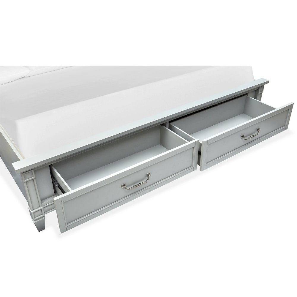 Glenbrook Pebble King Panel Storage Bed