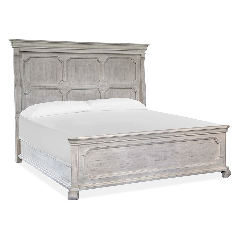 Bronwyn Alabaster California King Panel Bed