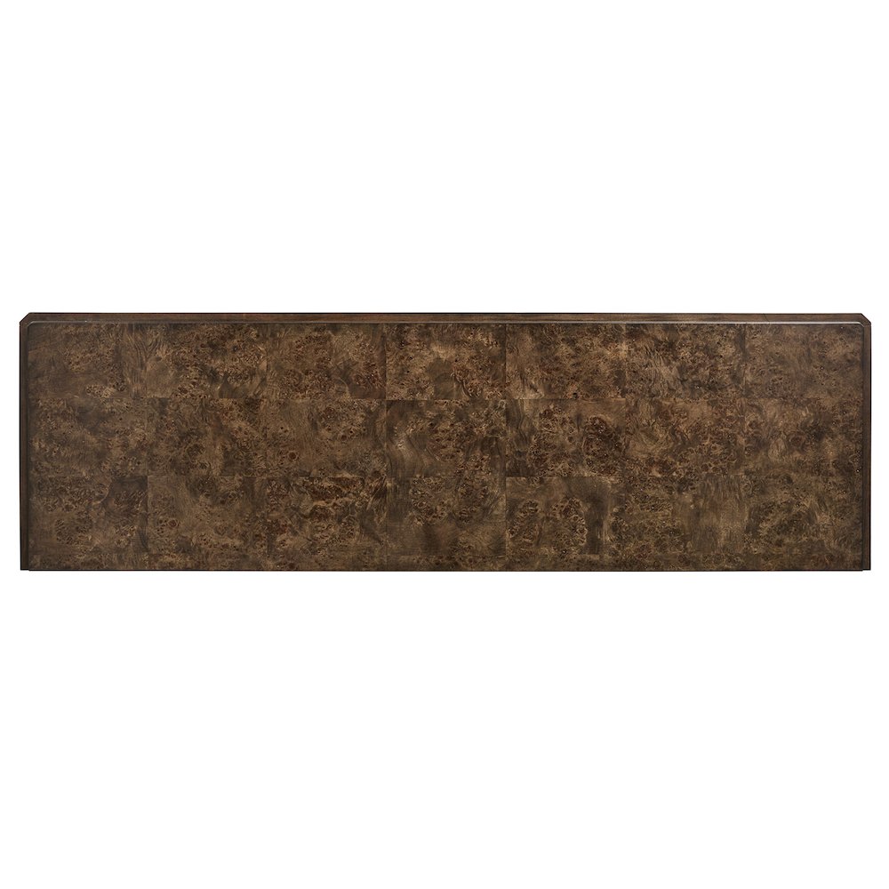 Rowan Espresso Drawer Dresser With Landscape Mirror