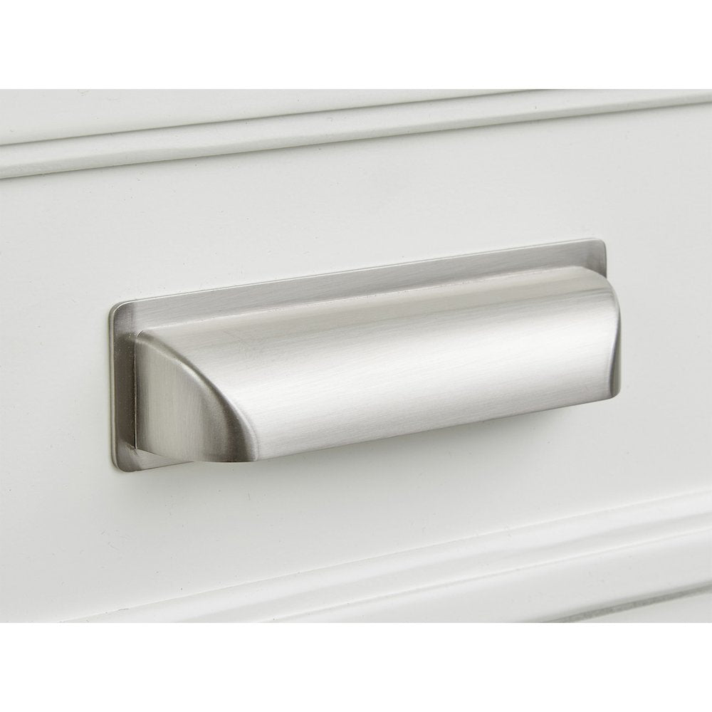 Charleston White Dove White Drawer Dresser With Landscape Mirror