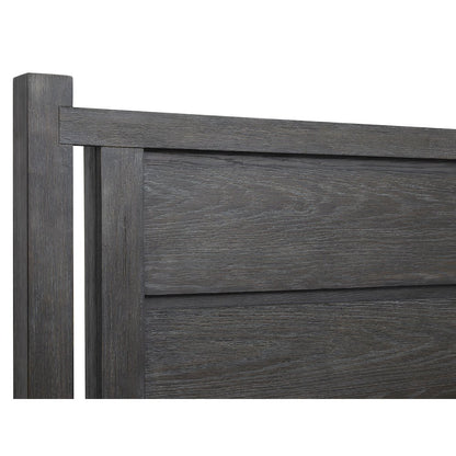 Plum Creek Ravenwood Black King Panel Bed