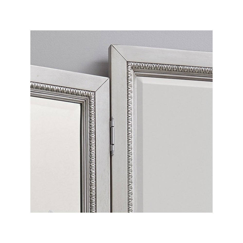 Pulaski Camila Creamy White Vanity With Mirror