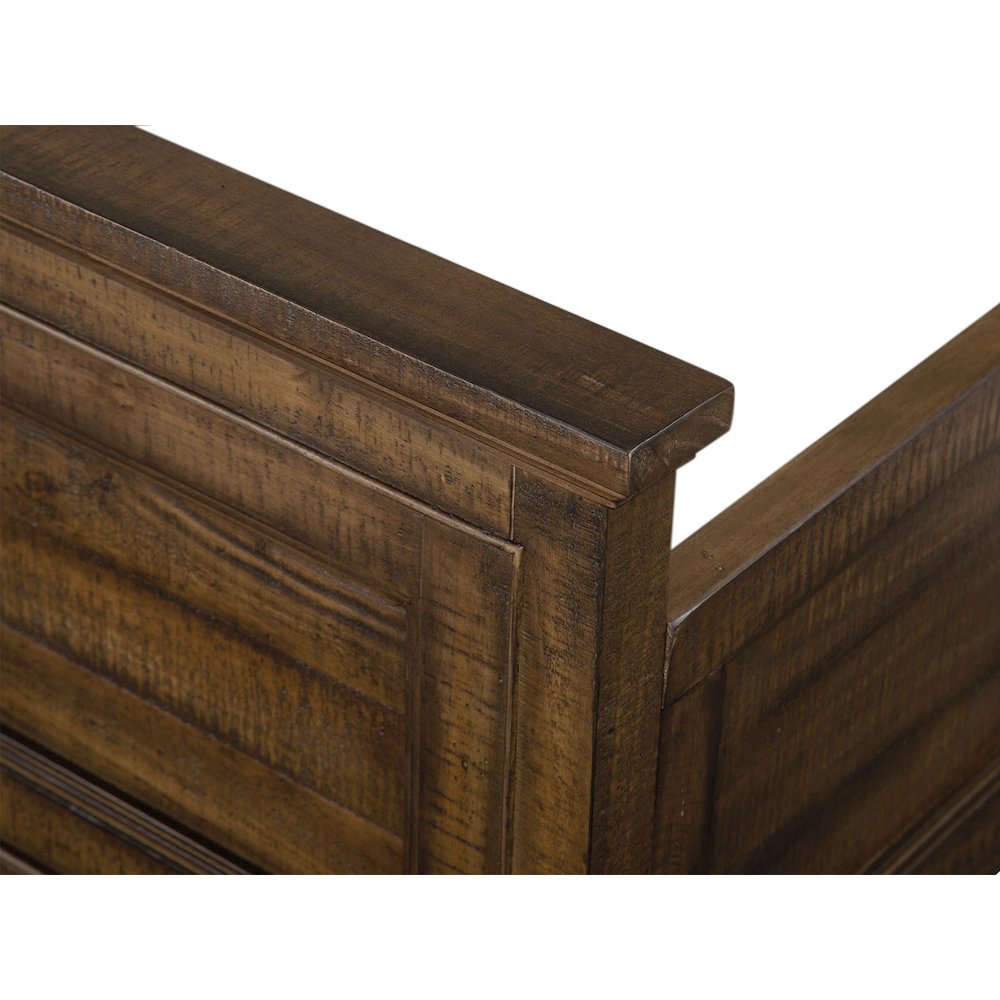 Bay Creek Toasted Nutmeg Queen Panel Storage Bed
