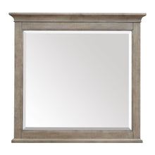 Paxton Place Dovetail Grey Landscape Mirror