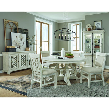Bronwyn Alabaster And Toasted Nutmeg Upholstered Side Chair Two Pack