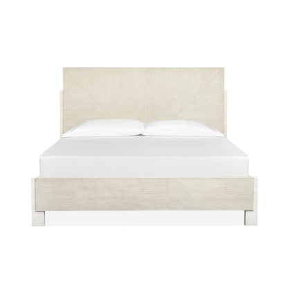 Lorelei Misty Cloud King Panel Bed