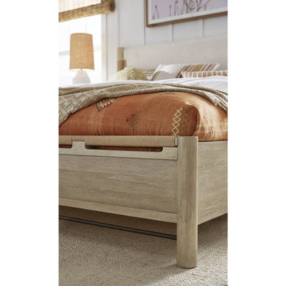 Sunset Cove Sanibel Brown King Panel Upholstered Bed