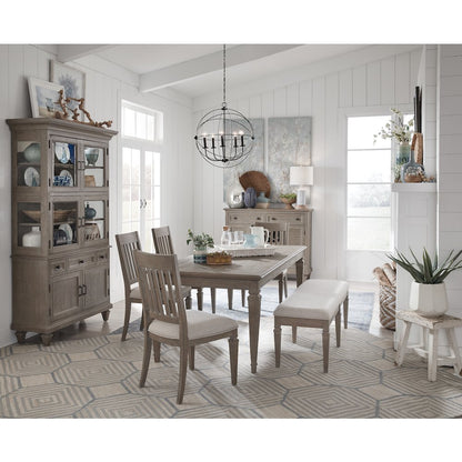 Lancaster Dovetail Grey Bench