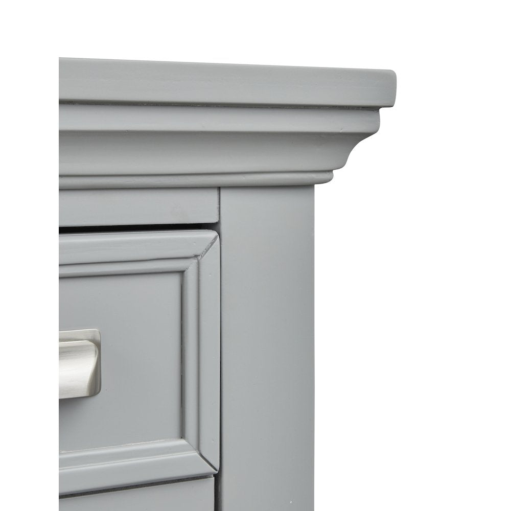 Charleston Harbor Gray Grey Drawer Dresser