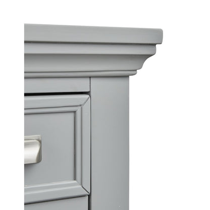 Charleston Harbor Gray Grey Drawer Dresser