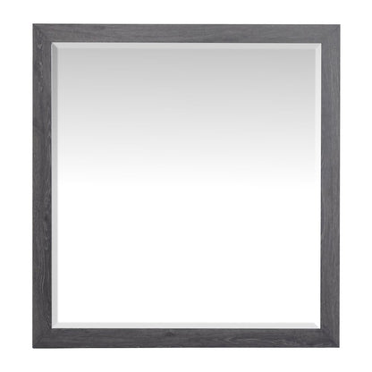 Merrifield Raisin Black Portrait Mirror