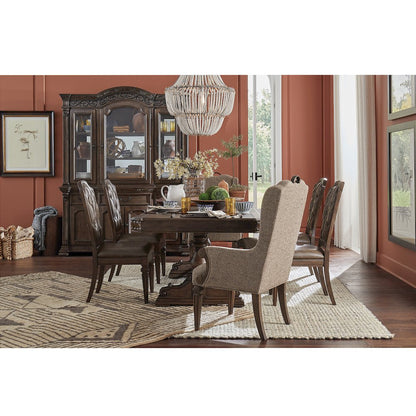 Durango Willadeene Brown Upholstered Host Chair Two Pack