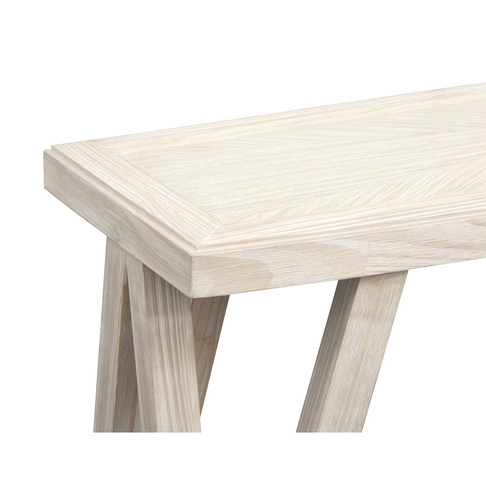 Bostwick Coconut Cream Round End Table