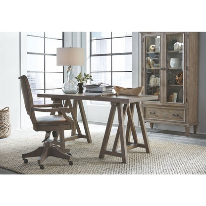 Lancaster Dovetail Grey Door Bookcase
