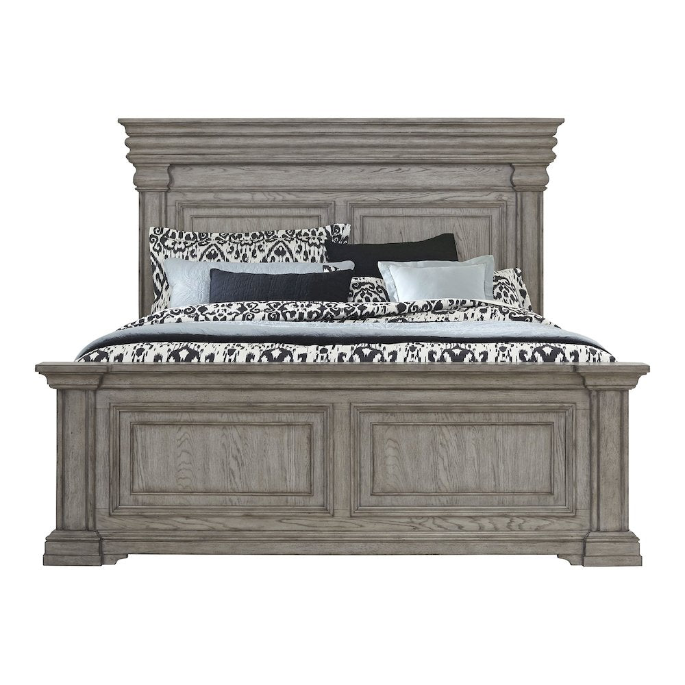 Pulaski Madison Ridge Heritage Taupe King Panel Bed