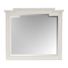 Willowbrook Egg Shell White With Slight Rub Through Landscape Mirror