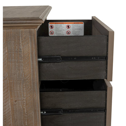 Lancaster Dovetail Grey Drawer Dresser