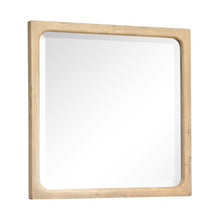 Somerset Butternut Landscape Mirror